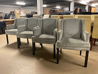 Luweni eetkamerstoel (4x) - afbeelding 1 van  9