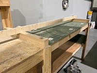 Lux afkortzaag met houten werkbank - afbeelding 3 van  3