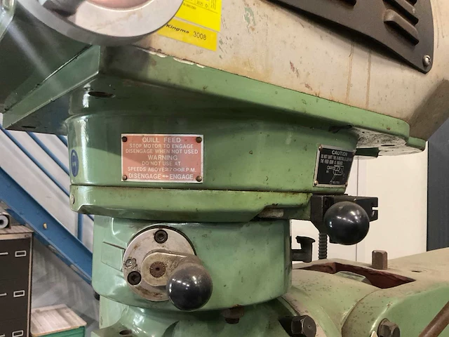 Lux mill bedfreesmachines met beweegbare kolom - afbeelding 9 van  19