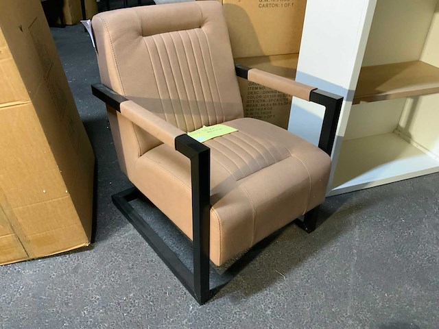 Lux sofas living stripe fauteuil - afbeelding 1 van  4