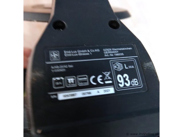 Lux tools accu heggenschaar - afbeelding 4 van  5