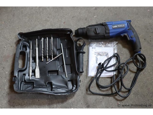 Lux-tools boor- en beitelhamer bha-800 - afbeelding 1 van  4