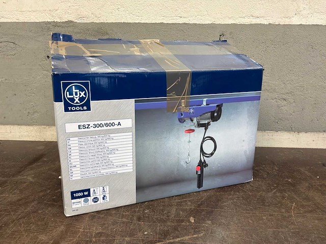 Lux tools electrische kabeltakel - afbeelding 2 van  2