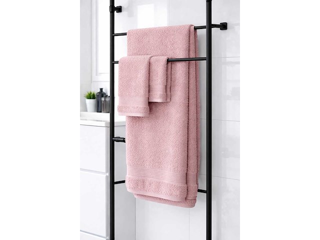 Lux-towels - 3-delig 600gsm - handdoeken-set 600gsm (14x) - afbeelding 2 van  3