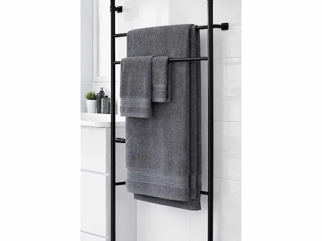 Lux-towels - 3-delig 600gsm - handdoeken-set 600gsm (14x) - afbeelding 2 van  3