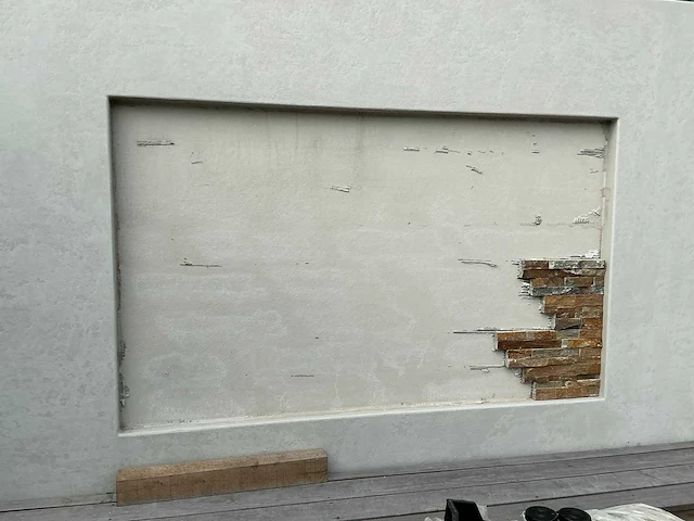Luxcom u-tuinbank met wand - afbeelding 8 van  8