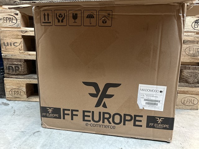 Luxe bureaustoel 57.5x58x104 cm<br /> miadomodo, brdst021b0sw000l, zwart - afbeelding 3 van  5