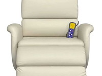 Luxe draaifauteuille met massagefunctie vida xl, gebroken wit - afbeelding 2 van  5