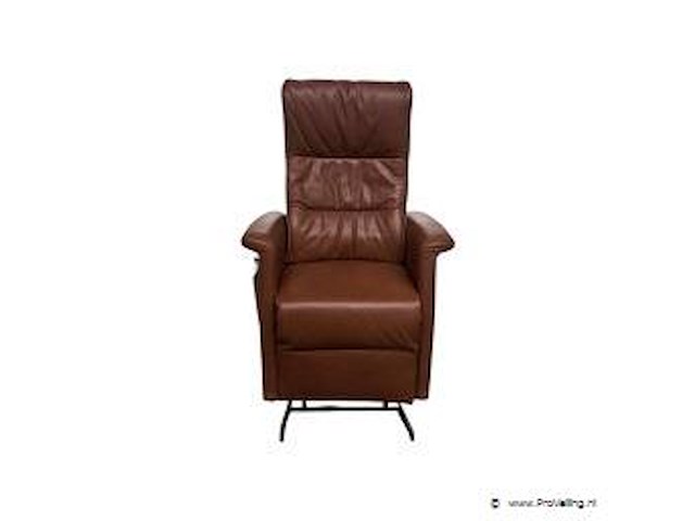 Luxe echt lederen relax sta‑opstoel met elektrische verstelbare functie - afbeelding 5 van  5