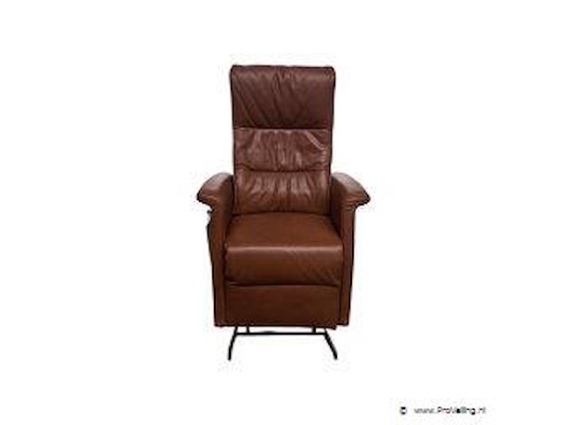 Luxe echt lederen relax sta‑opstoel met elektrische verstelbare functie - afbeelding 5 van  5