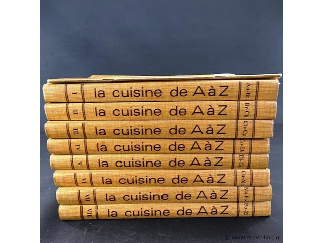 Luxe kookboeken la cuisin de aa - afbeelding 4 van  4