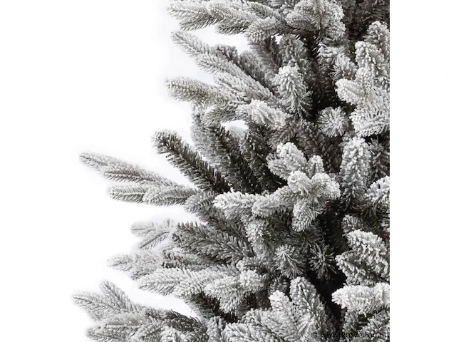 Luxe kunstkerstboom djill pine 185 cm snow - afbeelding 2 van  3