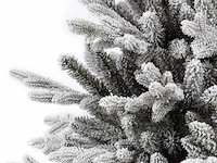 Luxe kunstkerstboom djill pine 185 cm snow - afbeelding 2 van  3
