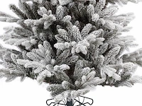 Luxe kunstkerstboom djill pine 185 cm snow - afbeelding 3 van  3