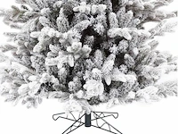 Luxe kunstkerstboom djill pine 240 cm snow - afbeelding 3 van  3