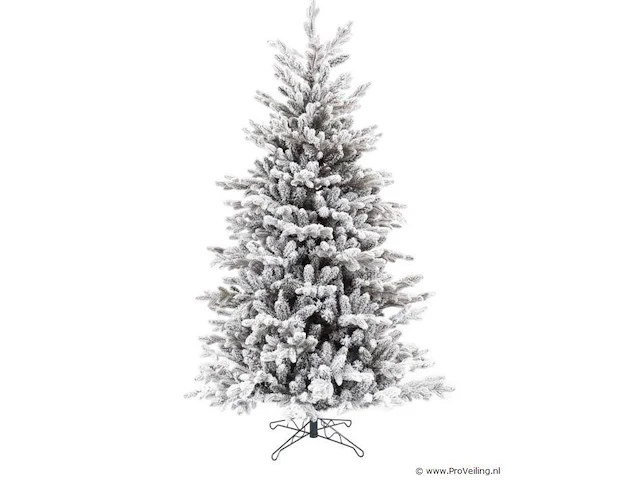 Luxe kunstkerstboom djill pine 240 cm snow - afbeelding 1 van  3