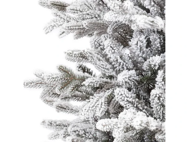 Luxe kunstkerstboom djill pine 240 cm snow - afbeelding 2 van  3