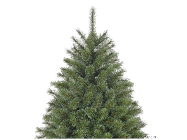 Luxe kunstkerstboom liv 155 cm - afbeelding 2 van  4