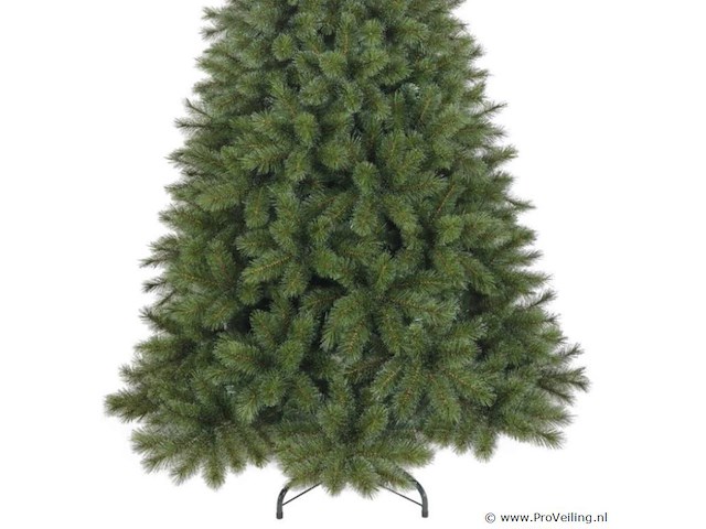 Luxe kunstkerstboom liv 215 cm - afbeelding 3 van  4