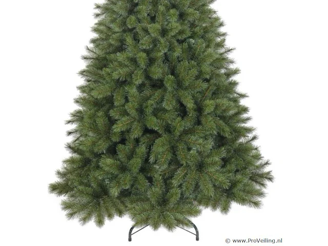 Luxe kunstkerstboom liv 215 cm - afbeelding 3 van  4