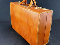 Luxe lederen hasselblatt attachekoffer - afbeelding 1 van  5