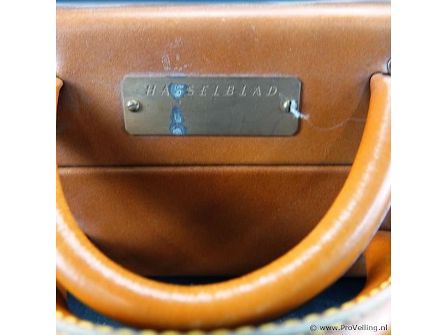 Luxe lederen hasselblatt attachekoffer - afbeelding 4 van  5