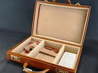 Luxe lederen hasselblatt attachekoffer - afbeelding 5 van  5