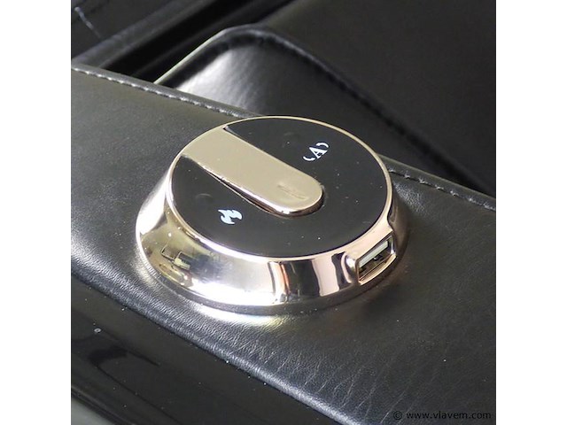 Luxe massagestoel zero gravity - dual-manipulators - zwart/blauw - afbeelding 10 van  15