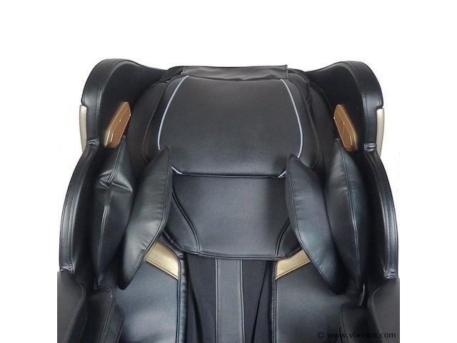 Luxe massagestoel zero gravity - dual-manipulators - zwart/blauw - afbeelding 11 van  15