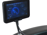 Luxe massagestoel zero gravity - dual-manipulators - zwart/blauw - afbeelding 13 van  15