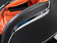 Luxe massagestoel zero gravity - zwart / rood - afbeelding 3 van  18