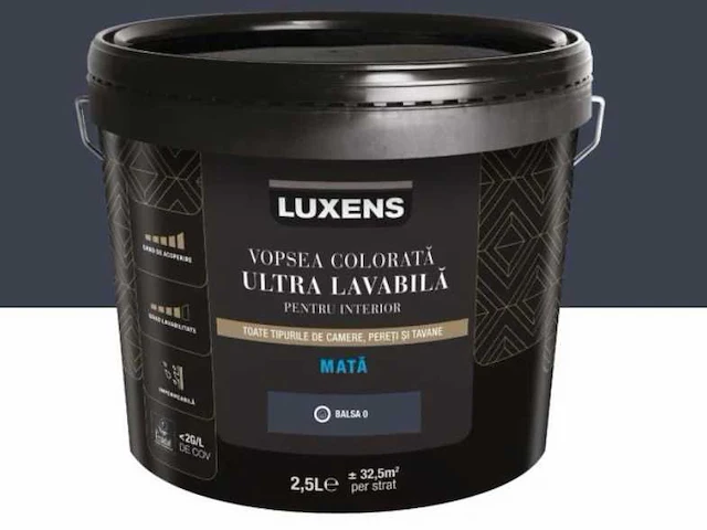 Luxens - ultra lavabila - balsa 0 - 2,5l verf (3x) - afbeelding 1 van  8