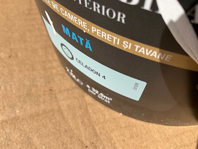 Luxens - ultra lavabila - celadon 4 - 2,5l verf - afbeelding 6 van  7