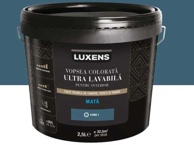 Luxens - ultra lavabila - fjord 1 - 2,5l verf - afbeelding 1 van  7