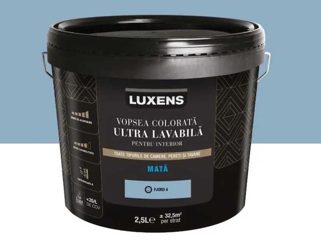 Luxens - ultra lavabila - fjord 4 - 2,5l verf - afbeelding 1 van  7