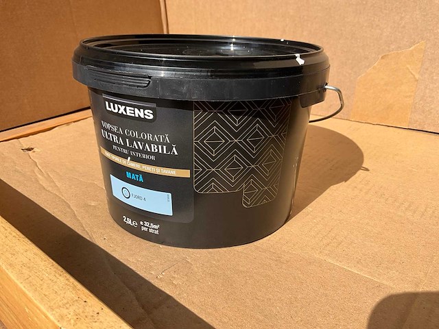 Luxens - ultra lavabila - fjord 4 - 2,5l verf - afbeelding 2 van  7