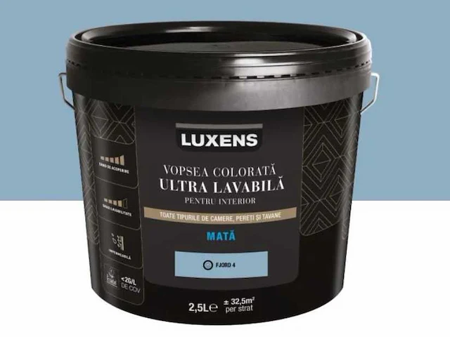 Luxens - ultra lavabila - fjord 4 - 2,5l verf - afbeelding 1 van  7