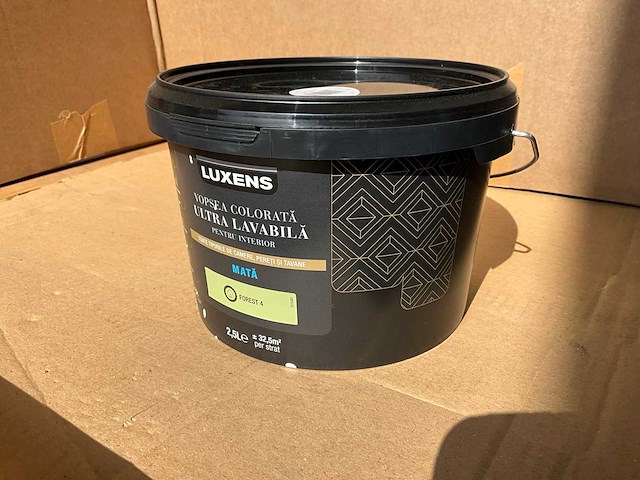 Luxens - ultra lavabila - forest 4 - 2,5l verf - afbeelding 2 van  7