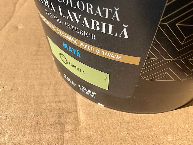 Luxens - ultra lavabila - forest 4 - 2,5l verf - afbeelding 6 van  7