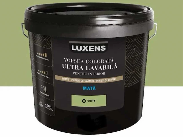 Luxens - ultra lavabila - forest 4 - 2,5l verf - afbeelding 1 van  7