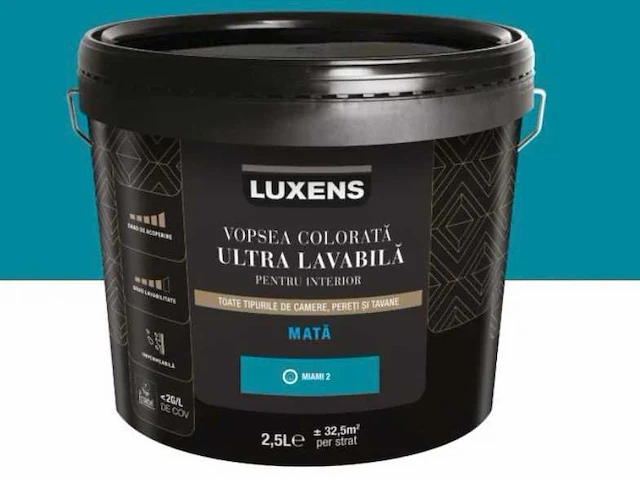 Luxens - ultra lavabila - miami 2 - 2,5l verf - afbeelding 1 van  7
