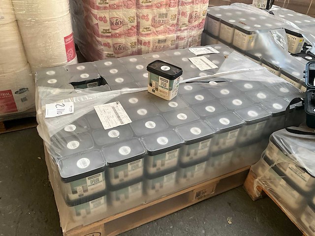 Luxens fossil 6 pallet verf - afbeelding 1 van  6