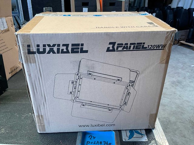 Luxibel b panel 120ww led-panel (4x) - afbeelding 2 van  2