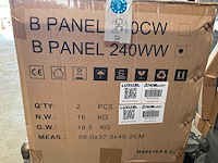 Luxibel b panel 240ww led-panel (4x) - afbeelding 5 van  5