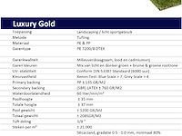 Luxury kunstgras gold 72m2 18x4m - afbeelding 2 van  3