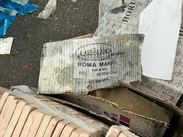 Luzblanca - roma marfil - 10x10 cm - 9 m2 - wandtegel - afbeelding 4 van  4