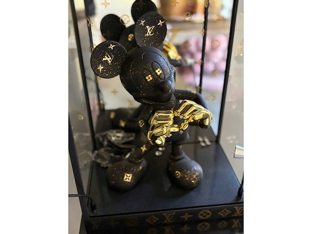 Lv style design vitrines - mickey & minnie - afbeelding 8 van  8