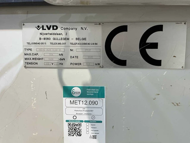 Lvd - hst-c 31/6 elgo 85 - platenschaar - afbeelding 17 van  17