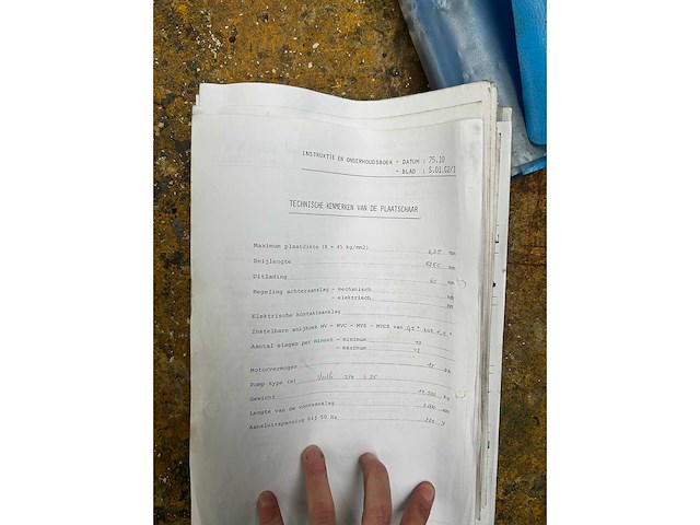 Lvd - mvsb 62/6,35 - guillotine shears - afbeelding 3 van  10