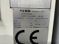 Lvd - ppeb 80/20 cad-cnc - cnc press brake - 1998 - afbeelding 5 van  12